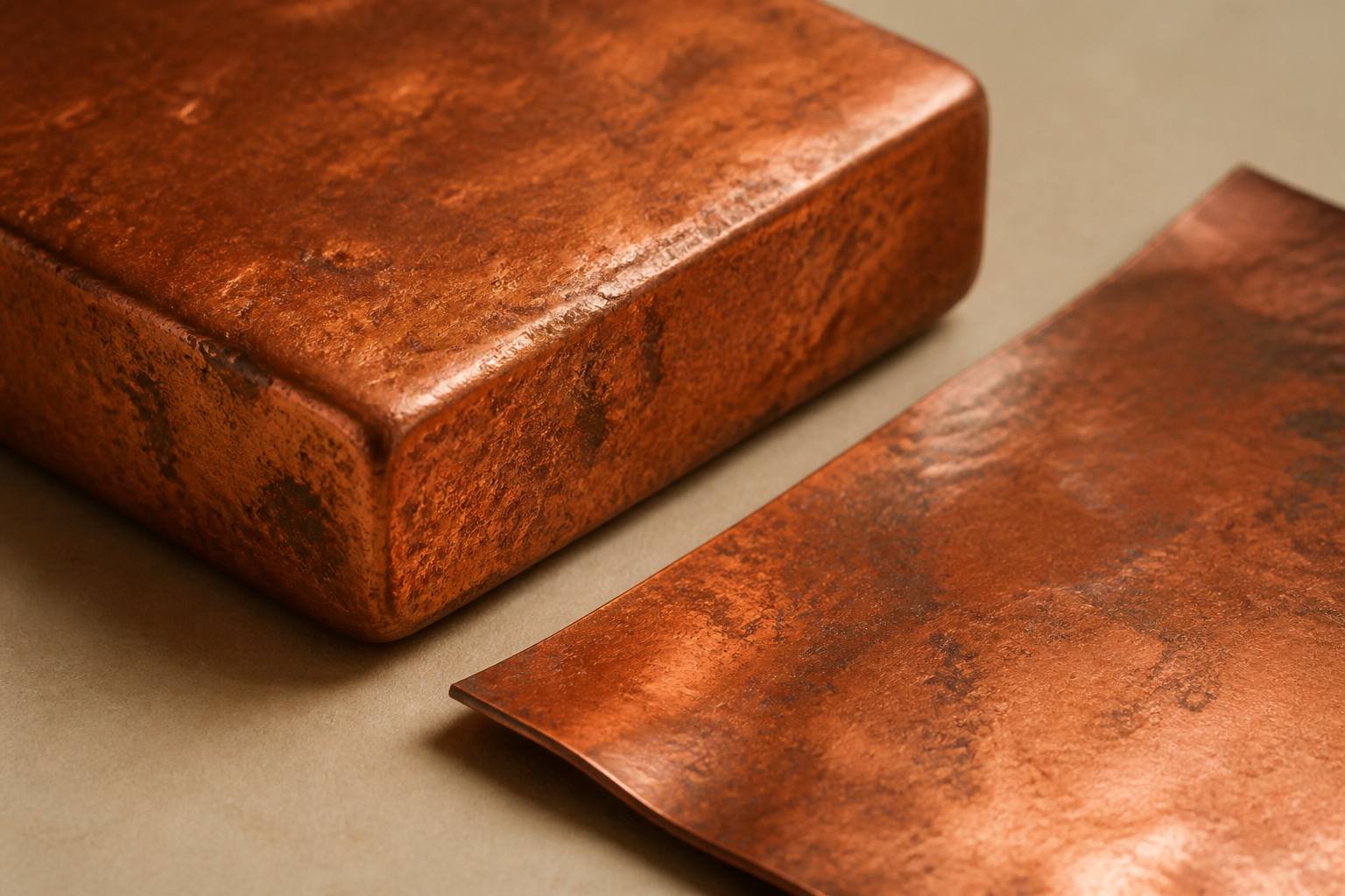 Studio study of copper.